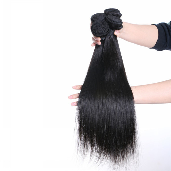 100% Original Human Virgin Factory Supplier Silky Straight Hair Bundles   LM072